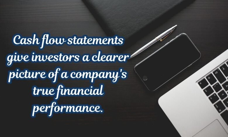 Cash flow statements
