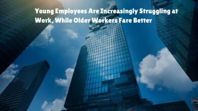 Young Employees Are Increasingly Struggling at Work, While Older Workers Fare Better